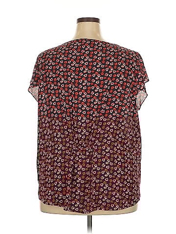 Tahari by ASL Short Sleeve Blouse (view 2)