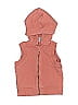 Kate Quinn Organics 100% Cotton Orange Zip Up Hoodie Size 6-12 mo - photo 1