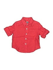 Janie And Jack Short Sleeve Button Down Shirt