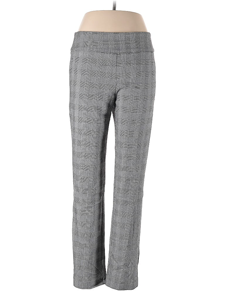 Ralph by Ralph Lauren Houndstooth Gray Dress Pants Size 12 - photo 1
