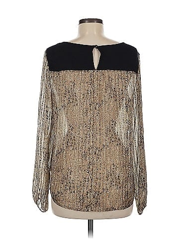 Ella Moss Long Sleeve Silk Top (view 2)