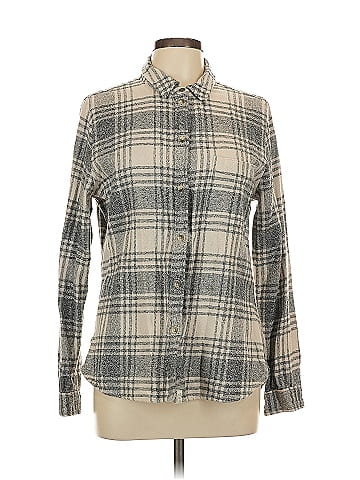 American Eagle Outfitters Long Sleeve Button-Down Shirt (view 1)