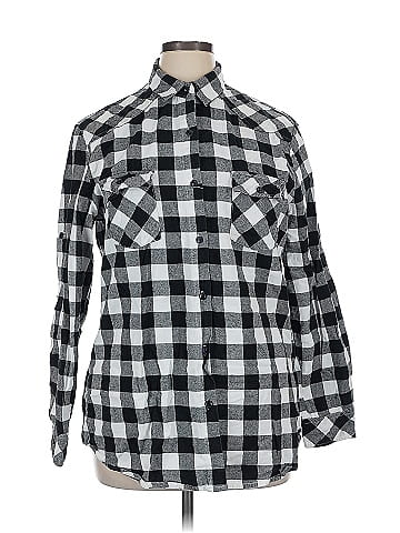 Matchstick Long Sleeve Button-Down Shirt (view 1)