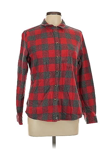 American Eagle Outfitters Long Sleeve Button-Down Shirt (view 1)