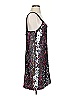 Tanya Taylor 100% Polyester Graphic Silver Cocktail Dress Size 2 - photo 4