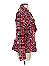 Alexia Admor Plaid Tweed Red Blazer Size 2 - photo 4