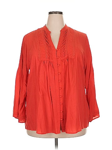 Solitaire 3/4 Sleeve Blouse (view 1)