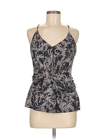 Greylin Sleeveless Silk Top (view 1)