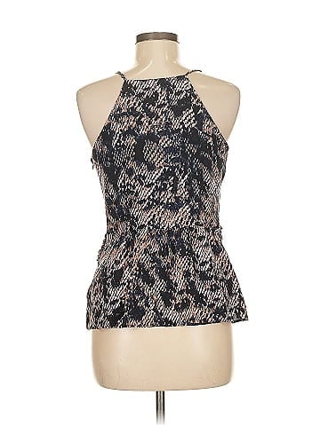 Greylin Sleeveless Silk Top (view 2)