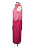 ML Monique Lhuillier 100% Polyester Pink Cocktail Dress Size 10 - photo 4