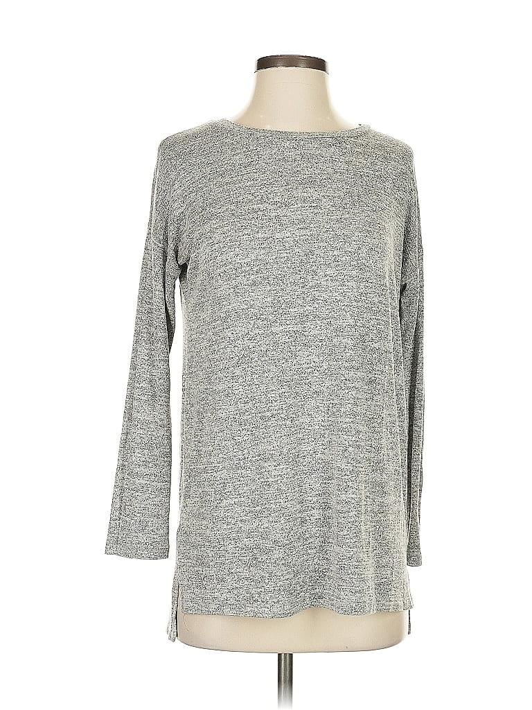 Pre-owned Market & Spruce Pullover Sweater In Silver