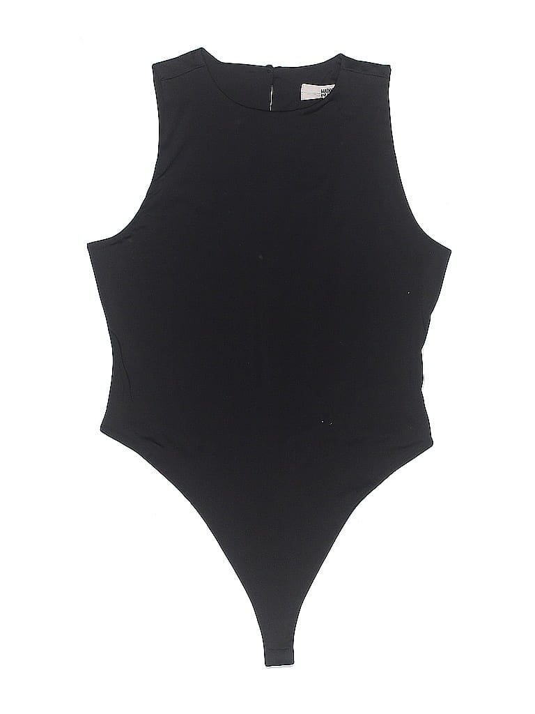 Pre-owned Madden Nyc Bodysuit In Black