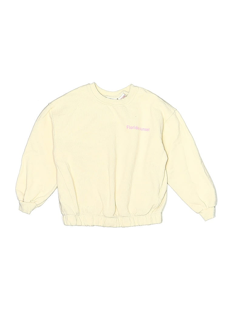 Zara Baby Yellow Sweatshirt Size 6 (big kids) - photo 1
