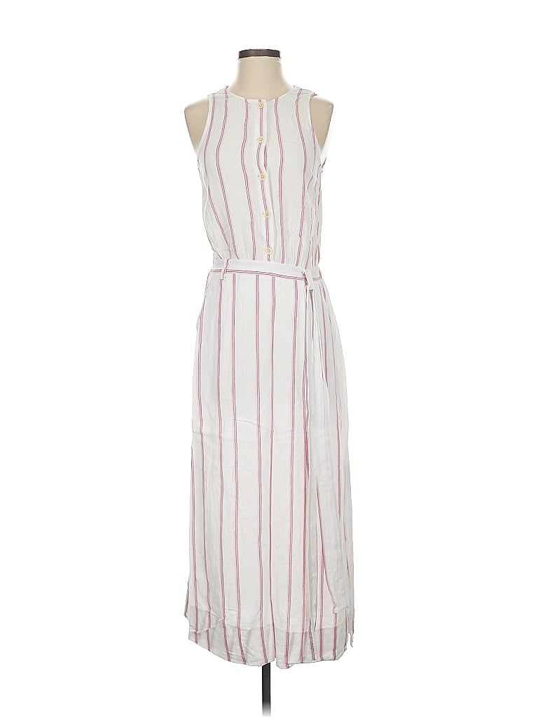 Pre-owned Splendid Casual Dress In White