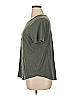 Terra & Sky Solid Green Short Sleeve T-Shirt Size 0X - photo 5