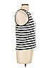 Zara W&B Collection 100% Cotton Ivory Sleeveless Top Size L - photo 4