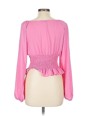 WAYF Long Sleeve Blouse (view 2)