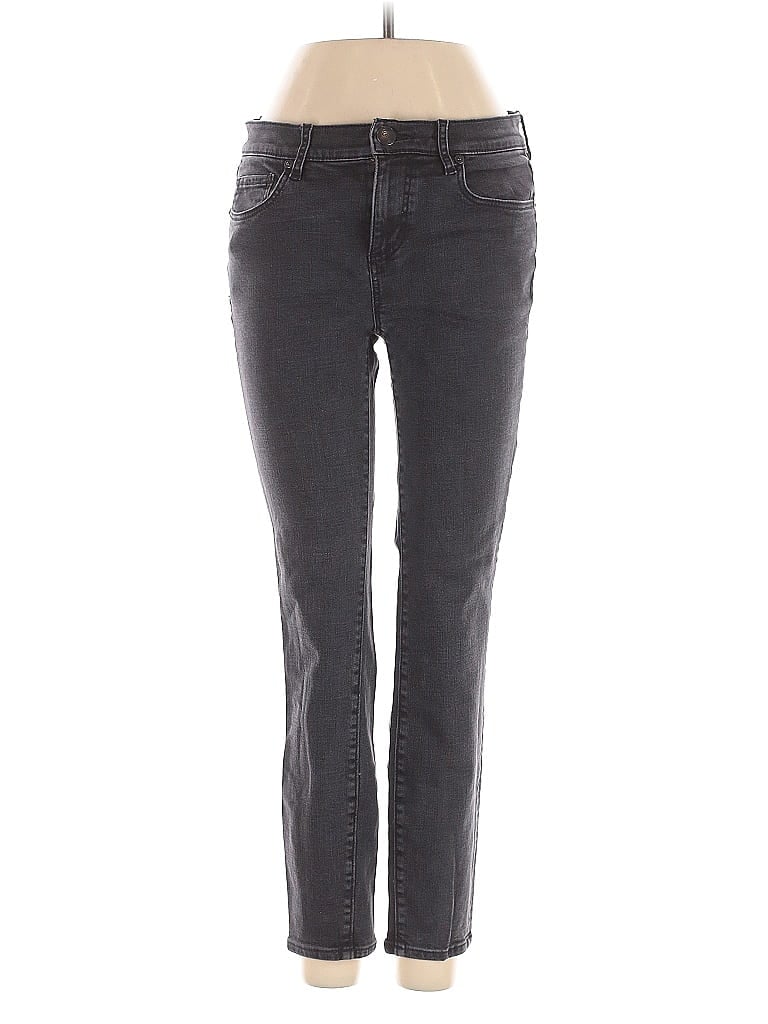 Pre-owned Ann Taylor Loft Jeans In Gray