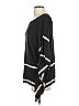 August Silk Stripes Black Poncho Size S - photo 5