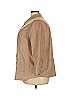 Catherines 100% Polyester Solid Tan 3/4 Sleeve Blouse Size 3X (petite) - photo 5