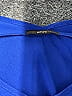 Soprano 100% Polyester Blue Short Sleeve Blouse Size S - photo 7