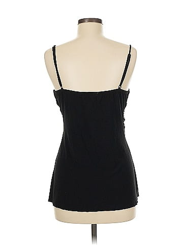 New Look Black Sparkly Embellished Tank Top (view 2)