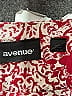 Avenue 100% Cotton Red Short Sleeve Blouse Size 14 - photo 3