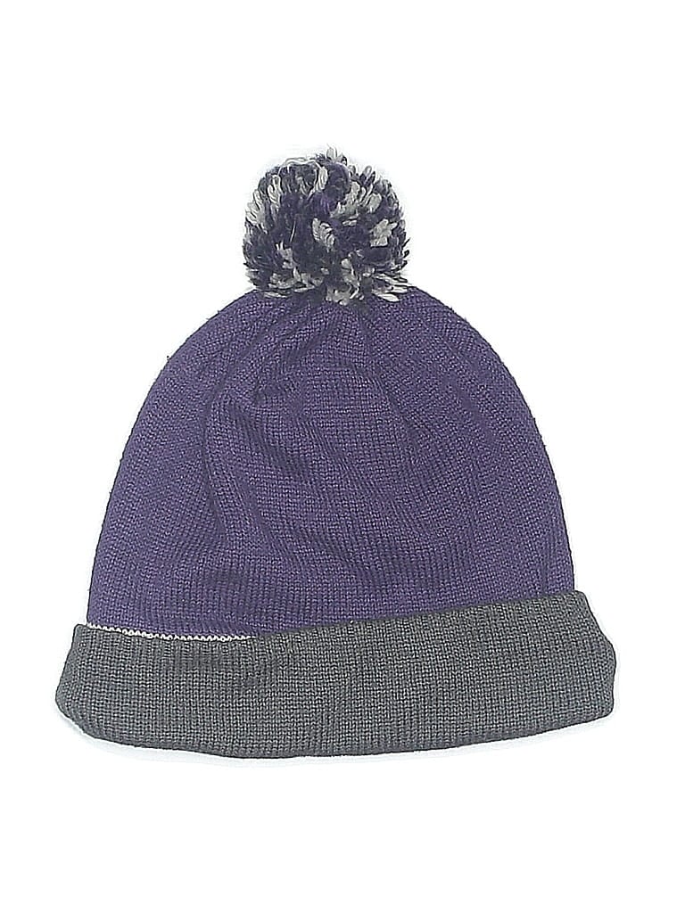 Pre-owned Retro Sport Beanie Hat In Purple