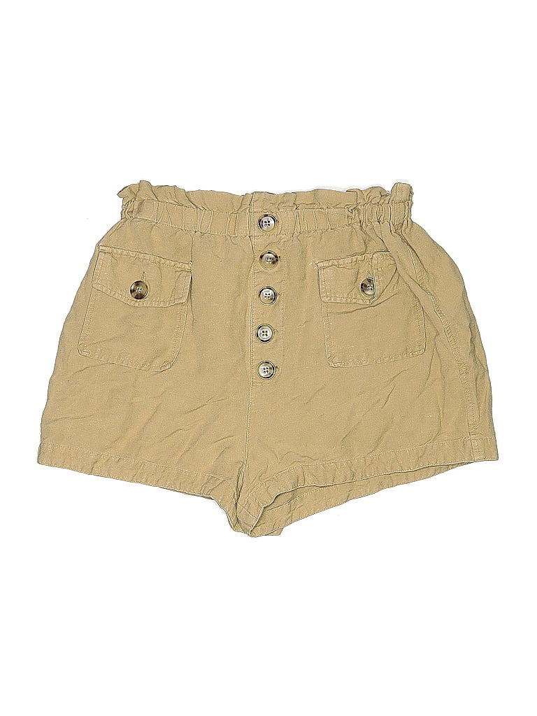 Pre-owned Express Khaki Shorts In Brown