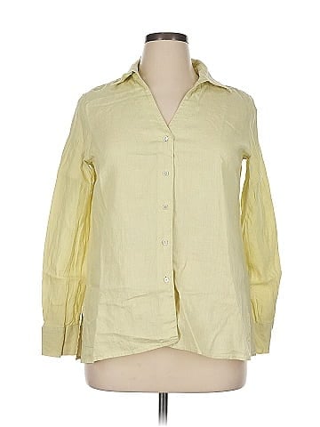 Talbots 3/4 Sleeve Button-Down Shirt (view 1)