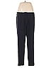 Armani Collezioni Solid Blue Casual Pants Size 12 - photo 1