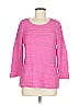Sigrid Olsen Pink Pullover Sweater Size M - photo 1
