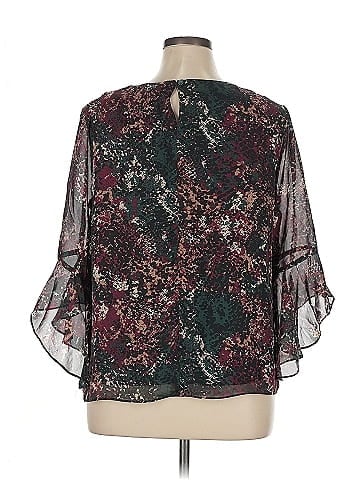 Kasper 3/4 Sleeve Blouse (view 2)