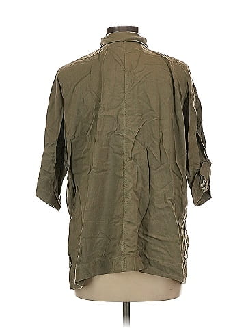 Everlane 3/4 Sleeve Button-Down Shirt (view 2)