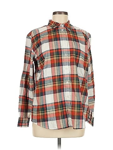 J.Crew Factory Store Long Sleeve Button-Down Shirt (view 1)