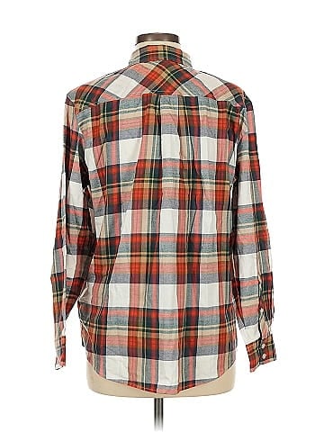 J.Crew Factory Store Long Sleeve Button-Down Shirt (view 2)