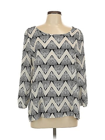 Peach Love Cream California 3/4 Sleeve Blouse (view 1)