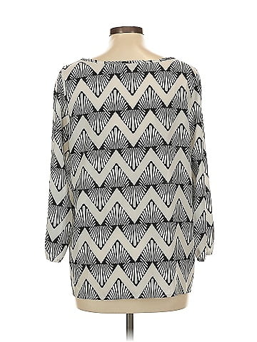 Peach Love Cream California 3/4 Sleeve Blouse (view 2)