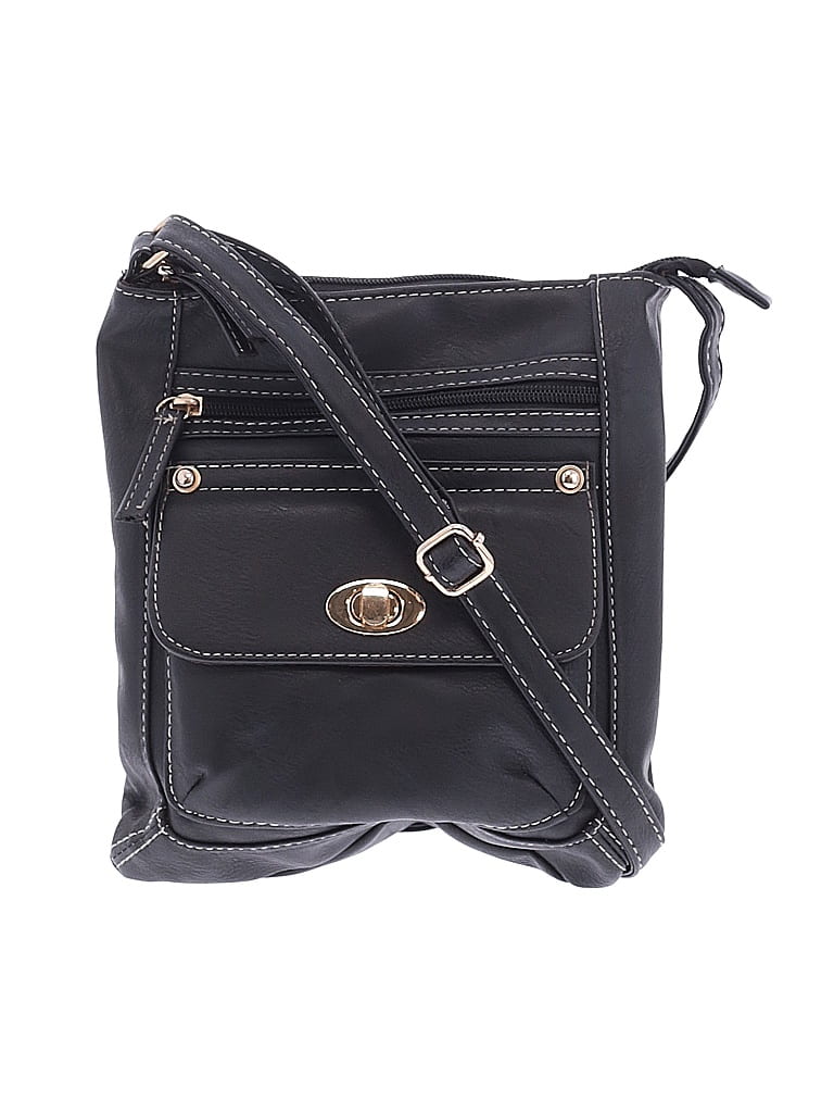 Pre-owned Unbranded Crossbody Bag In Black