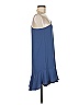 Everly 100% Polyester Solid Blue Cocktail Dress Size M - photo 4