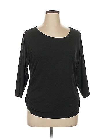Espresso 3/4 Sleeve Top (view 1)