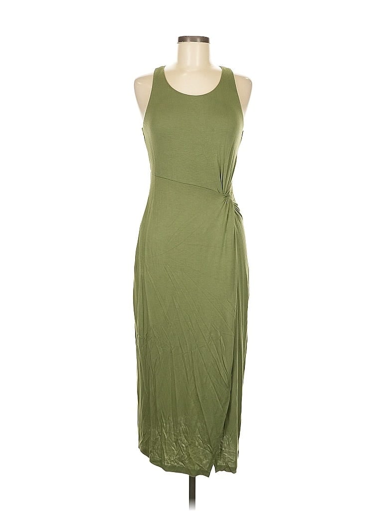 Catherine Malandrino Green Casual Dress Size M - photo 1