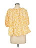 Sundry Yellow 3/4 Sleeve Blouse Size M - photo 2