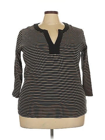 Jones New York Signature 3/4 Sleeve Top (view 1)