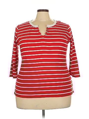 Jones New York Signature 3/4 Sleeve Top (view 1)