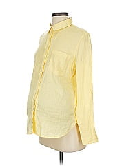 H&M Mama Long Sleeve Button Down Shirt