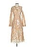 Jonathan Simkhai 100% Nylon Gold Cocktail Dress Size 2 - photo 1