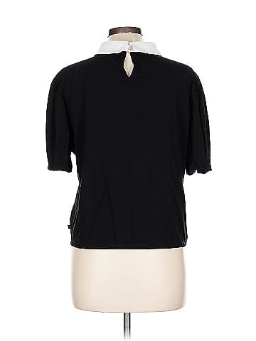 Karl Lagerfeld Paris Short Sleeve Top (view 2)