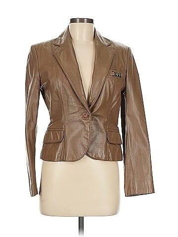 Etienne Aigner Leather Jacket (view 1)