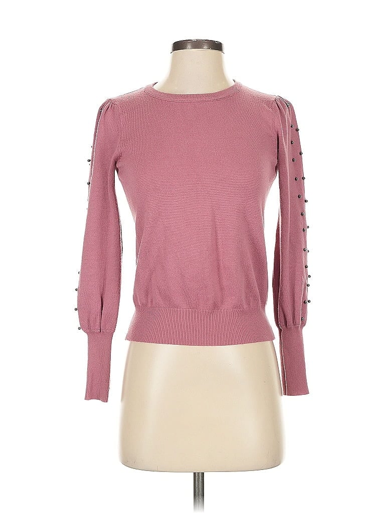 Pre-owned Catherine Malandrino Pullover Sweater In Pink